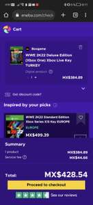 Eneba : WWE 2k22 Deluxe Edition Xbox one