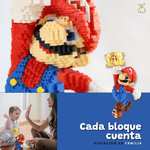 Amazon: GREEN BRAIN - Set de Construccion Mario Bros & Goomba + Llavero (2940 Piezas)