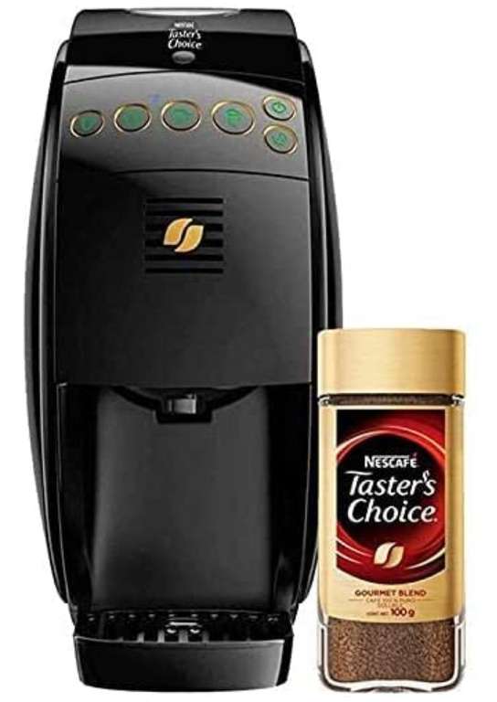 Amazon: Cafetera Nescafe Taster's Choice + Cafe Soluble Gourmet Blend