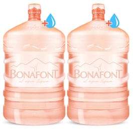 2 Envases + 2 Agua Bonafont 20L