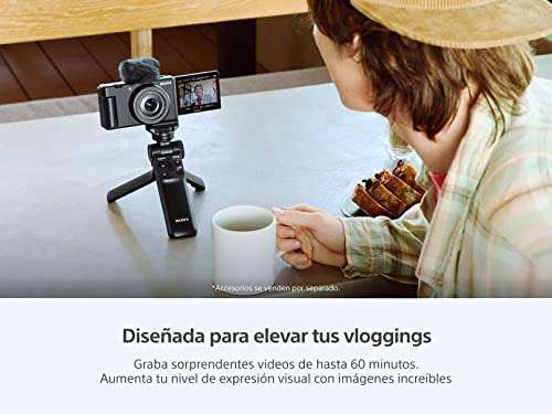 Amazon: Sony Cámara ZV-1F para videoblogs Pagando con bancos participantes