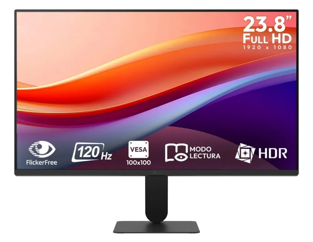 MercadoLibre: Monitor 23.8 LG 24u411a-b 5ms 120hz Ips Full Hd Hdmi D-sub