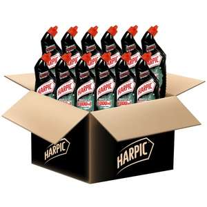 Amazon: Harpic Líquido Desinfectante para Inodoros Power Ultra Todo en 1 Caja de 12 piezas con 200 ml c/u