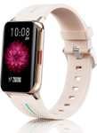 Amazon: FreshFun Smartwatch Reloj Rosa o Negro, Inteligente 1.57in