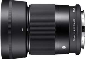 Amazon: Sigma 30 mm F1.4 contemporáneo DC DN lente para Sony E Con BBVA 15% BONIFICACIÓN + 12 MSI
