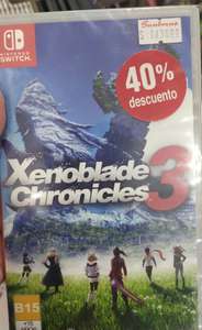 Sanborns: Xenoblade Chronicles 3 con 40% y Lego The Skywalker saga con 70%(Ciudad jardín nezahualcoyotl)