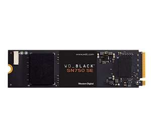 Amazon: Western Digital Unidad SSD M.2 WD Black SN750 SE NVMe (WDS100T1B0E-00B3V0) 1TB