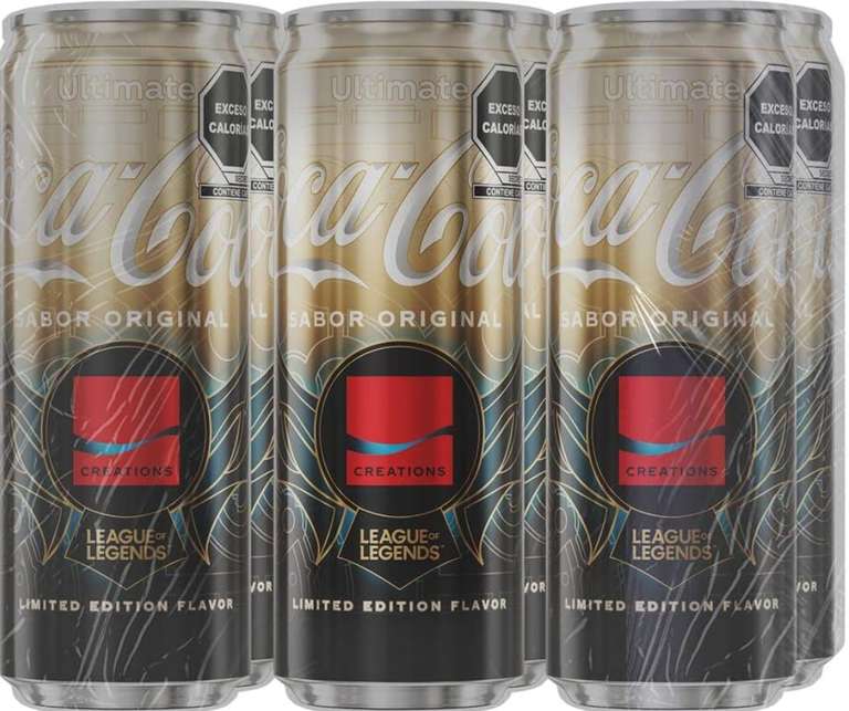 Amazon: Coca-Cola Original Ultimate Limited Edition, 6 Pack - 355 ml/lata