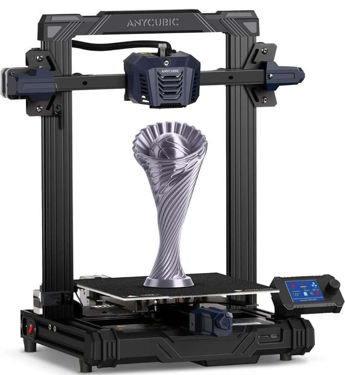 Amazon: ANYCUBIC Kobra Neo Impresora 3D, con extrusor de Direct Drive y fácil extracción de Modelos, preinstalada para Principiantes.