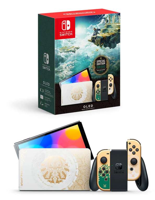 Liverpool: Consola Nintendo Switch OLED de 64 GB edición especial The Legend of Zelda: Tears of the Kingdom