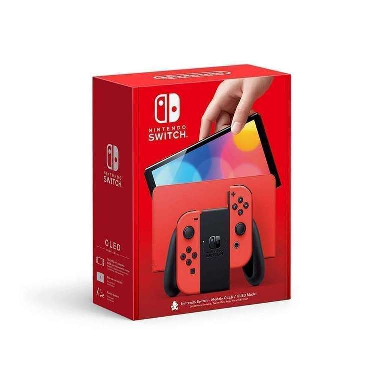 Walmart: Consola Nintendo Switch OLED Edición Mario Red 64 GB - SIN PROMOCIONES BANCARIAS