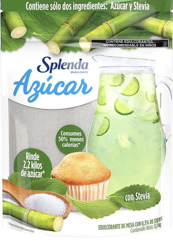 Amazon: Splenda Azúcar con Stevia