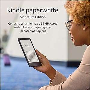 Amazon: Kindle paperwhite signature edition