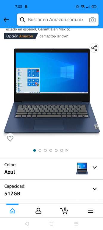 (Amazon Prime) Lenovo Laptop IdeaPad 3, 14" FHD, Ryzen 3, RAM 8GB, SSD-512GB