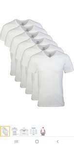 Amazon: Gildan Camiseta interior cuello-V para Hombres