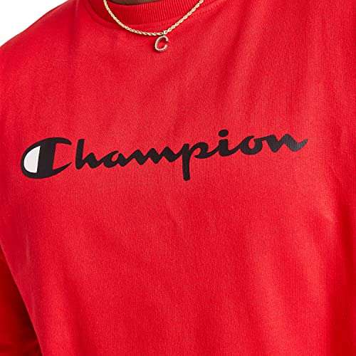 Amazon: Champion Men's Graphic Powerblend Fleece Crew a $415
