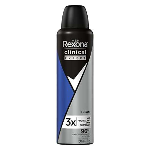 Amazon: 3x2 Rexona Clinical Clean Desodorante Antitranspirante para Hombre | envío gratis con Prime