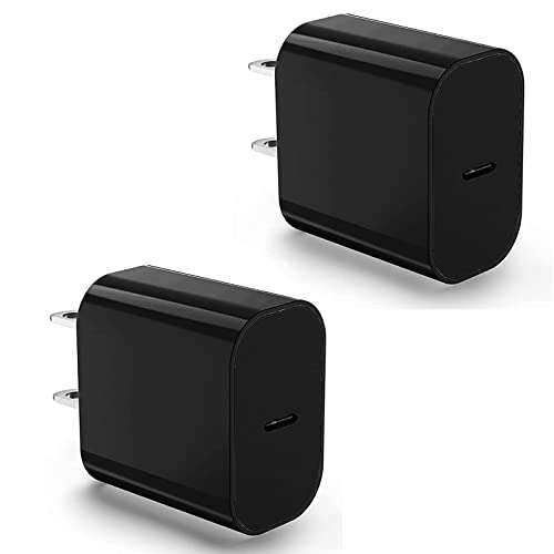 Amazon: Paquete de dos cargadores 20w USB C con PD y QC
