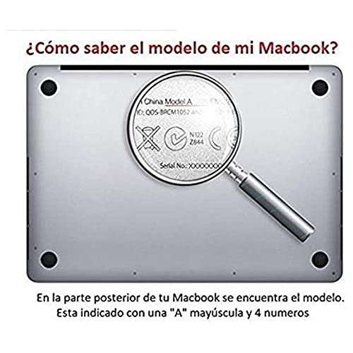 Amazon: HOPEMOB Carcasa Compatible con Macbook Pro 13 A2251 A2289 A2338 y Pro A1989 (Rojo)