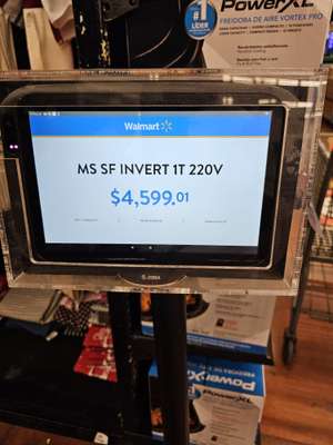 Walmart: Minisplit Mabe Inverter 220v 1ton (12000 btu) Sólo Frío en liquidación - Culiacán