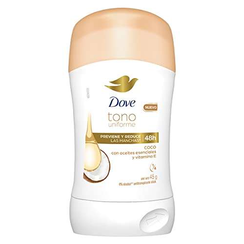 Amazon: Dove Desodorante clear tone en barra para dama 45 g