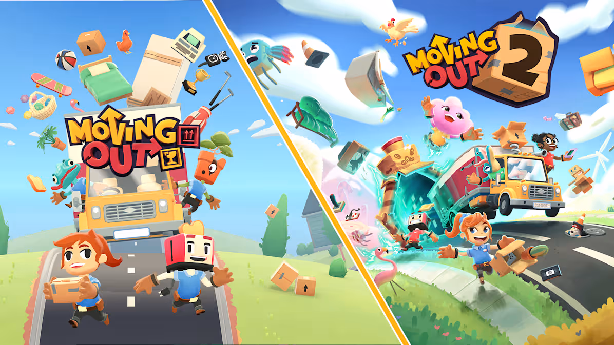 Nintendo: Moving Out & Moving Out 2 Bundle eShop MX
