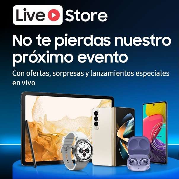 Samsung Store: Live con Cupón del 10%