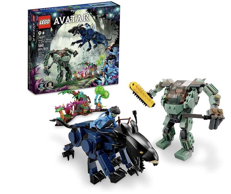 Amazon Mx: Lego Avatar 75571 Neytiri y Thanator vs. Quaritch con Armadura AMP