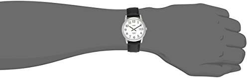Amazon: Timex Reloj de piel negro con Luz nocturna INDIGLO