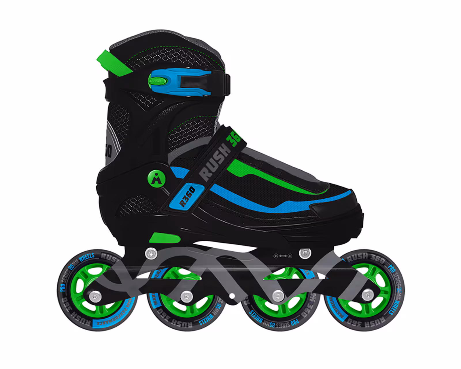 Coppel: Patines de 4 Ruedas Apache Rush 360 Ajustables