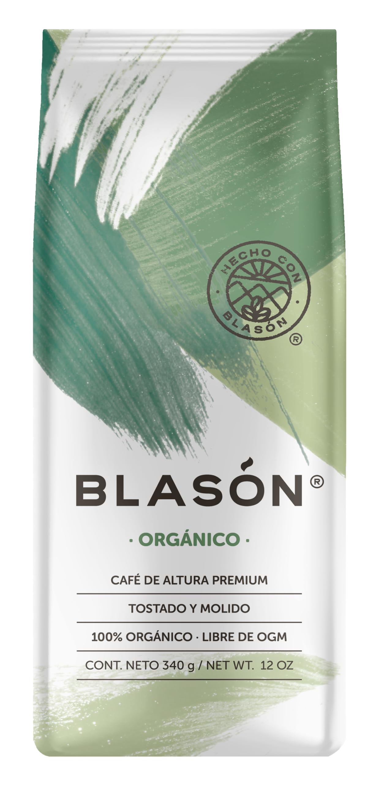 Amazon: Café Molido Orgánico Blasón (340 g) a $88 c/u combinando 3x2 y Planea y Ahorra
