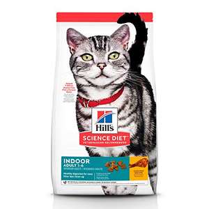Amazon: Hill's Science Alimento para Gato Adulto Indoor, Seco (bulto) 7 kg