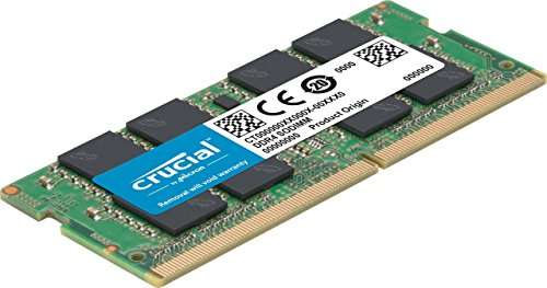Amazon: Resumen de memorias ram Crucial Memoria RAM CT8G4SFRA32A de 8 GB DDR4 3200MHz CL22