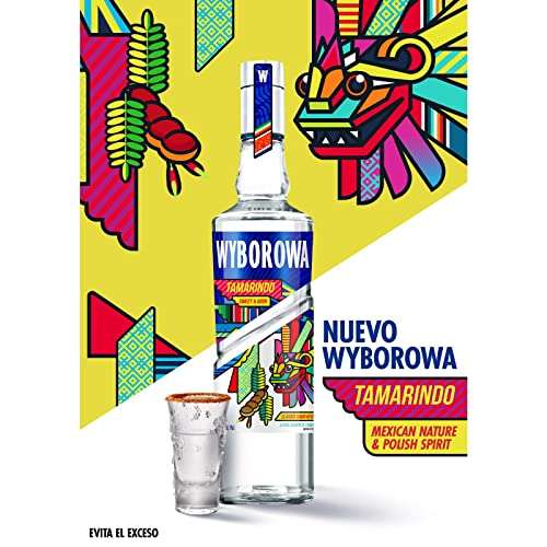 Amazon: Wyborowa Tamarindo Vodka Polonia 750ml Para Fenecer hoy y Resucitar Mañana
