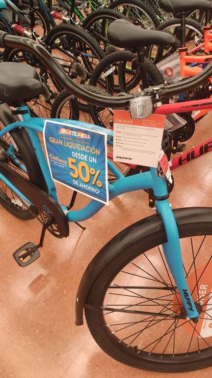 Walmart Eduardo Molina - Variedad de bicicletas