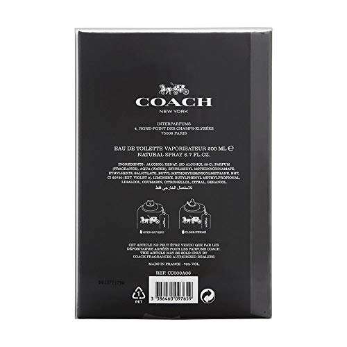 Amazon: Coach by Coach Eau De Toilette 200 ml