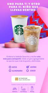 Starbucks Rewards - 2X1 en bebidas participantes