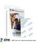 Amazon: Zink - Papel fotográfico instantáneo de alta calidad de 2 x 3 pulgadas (paquete de 50)