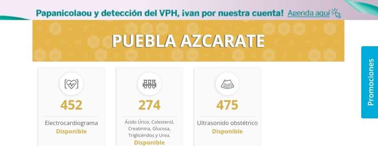 Salud Digna: Estudios gratis por nueva sucursal - Puebla Azcárate.