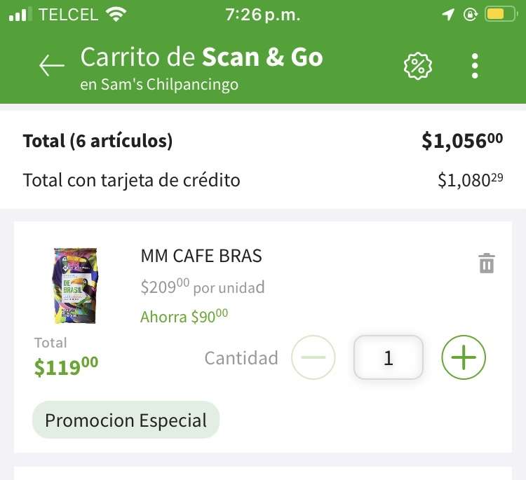 Sam’s Club - Café De Brasil member's mark casi a mitad de precio