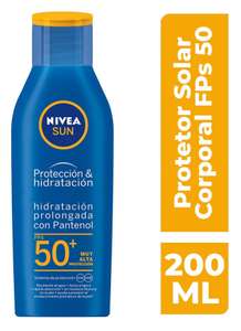 Mercado Libre: Nivea Sun Protección & Hidratación protector solar en crema 50+ 200ml