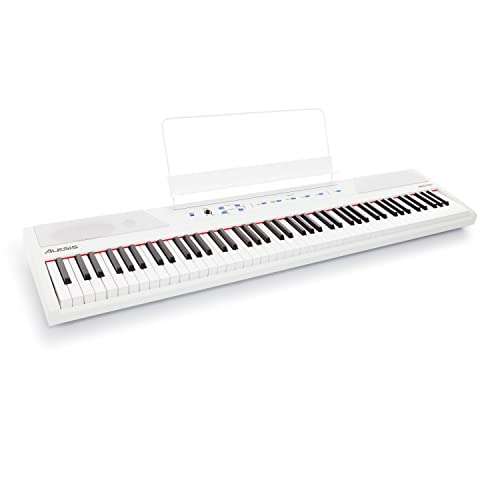 Amazon: Alesis Recital White - Piano eléctrico
