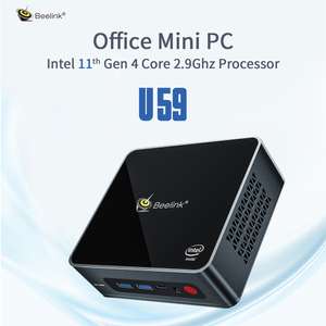 Aliexpress: Beelink U59 Mini PC con Intel N5105, Windows 11, DDR4, 8GB, 512GB, SSD
