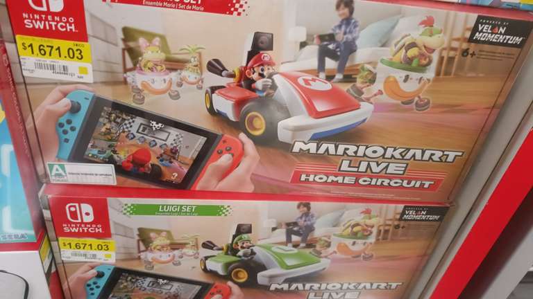 Walmart Mario kart live para Nintendo Switch