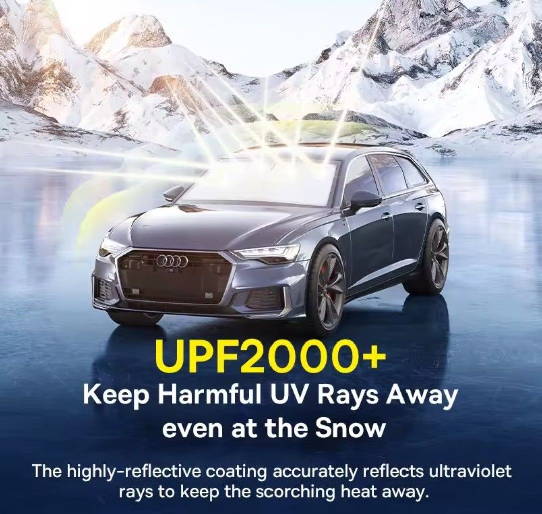 Aliexpress: Baseus DT1 cubierta plegable para ventana delantera de coche, protección solar UV