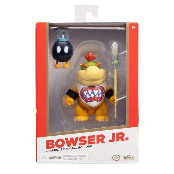 Walmart: Figura Mario Bros Bowser de 4 Pulgadas con Accesorios