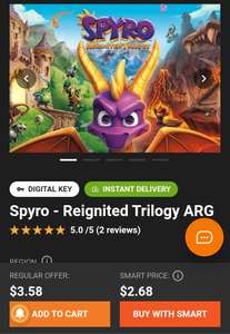 Gamivo: Spyro Reignited trilogy Xbox en 80 pejecoins