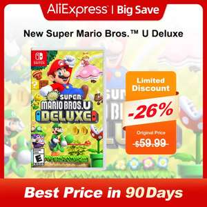 New Super Mario Bros U Deluxe - Nintendo Switch en AliExpress