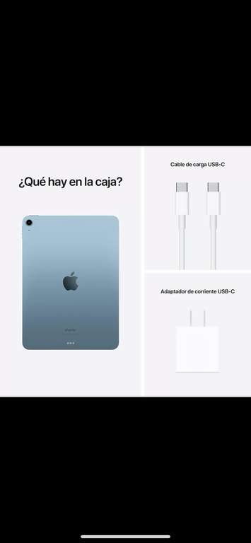 Costco: Apple iPad Air 10.9" Wi-Fi 64GB Azul PayPal