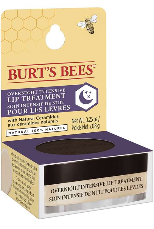 Amazon: Burt's Bees Tratamiento Labial Intensivo Nocturno | Planea y Cancela | Envío gratis con Prime